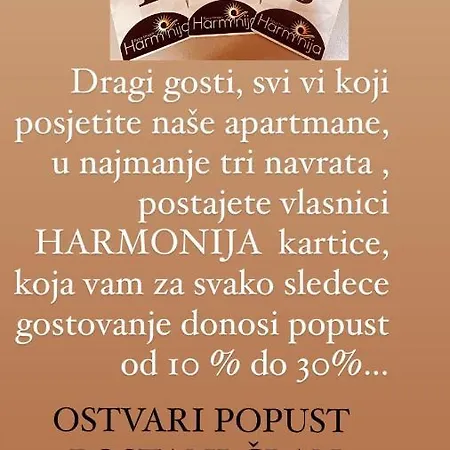 Apartament Harmonija 1 Trebinje